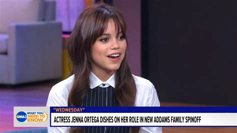 Actress Jenna Ortega dishes on in new Netflix show, Wednesday